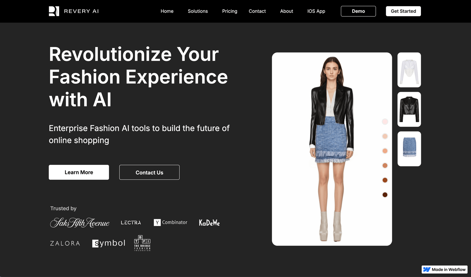 REVERY AI - The world's luxury and designer fashion pieces are at your fingertips.