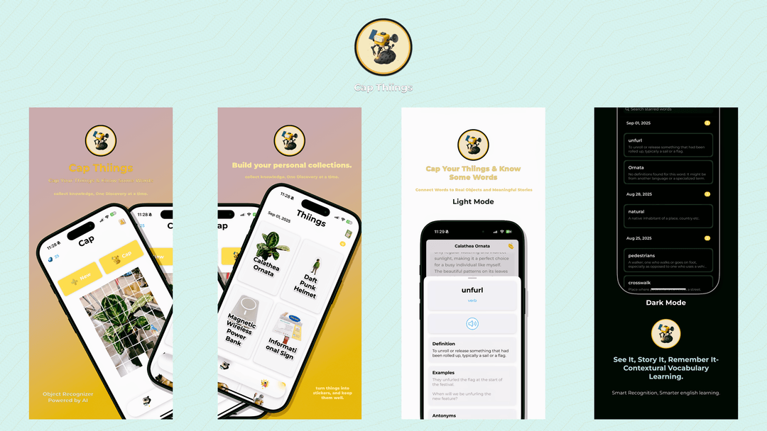 Cap Thiings 上架啦